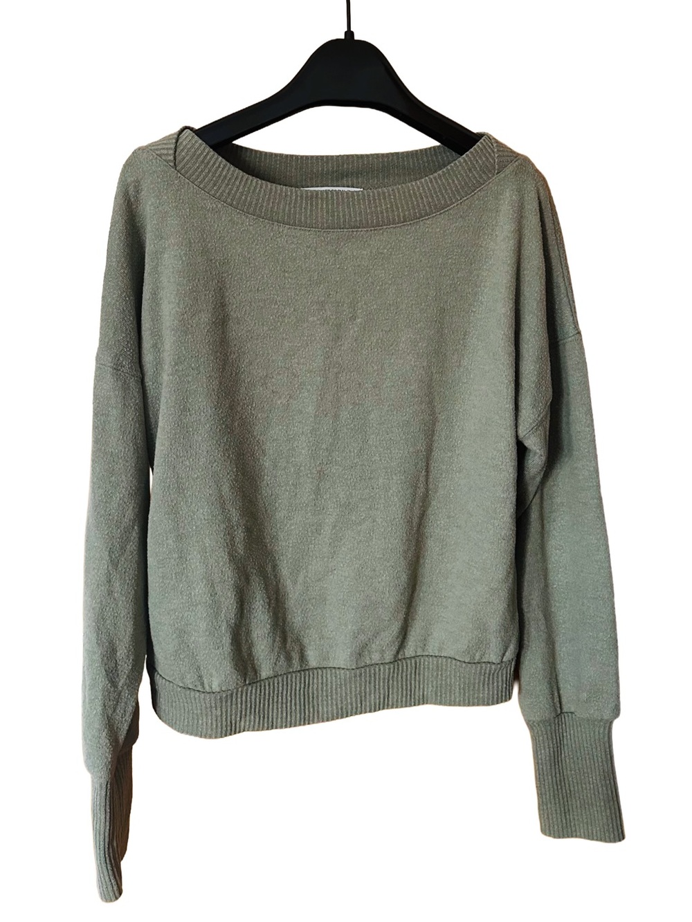 Project Social T Olive Green Pullover Sweater
